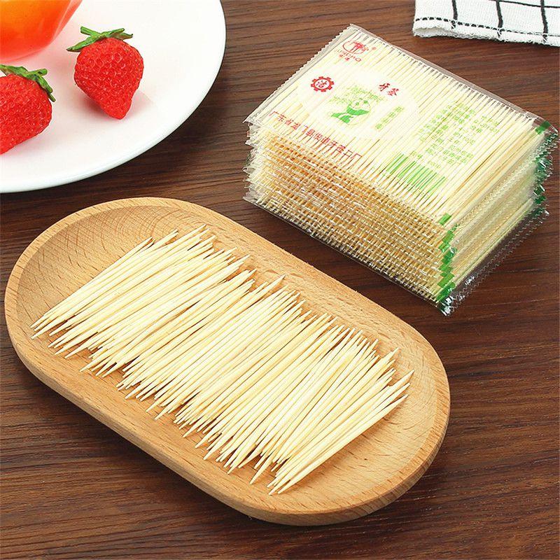 Smooth And Comfortable Bamboo Toothpicks Disposable For Party Snacks