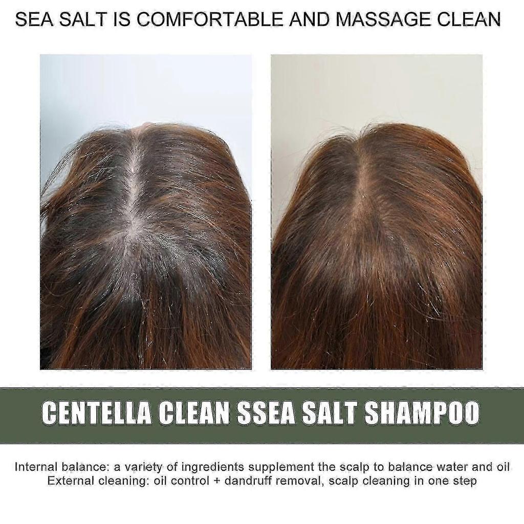 Sea Salt Shampoo Cleansing Centella Antipruritic, Nourishing Organic Hair