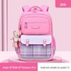 Красочный клетчатый рюкзак для девочек 6-14 лет: Школьный ранец большой вместимости