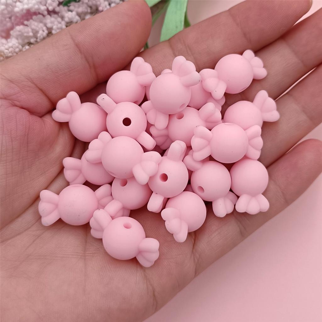Новые браслеты для изготовления ювелирных изделий, конфетные бусины, 20 шт., свободные резиновые бусины, 21*11 мм, ожерелье, сделай сам