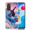Экстремальный чехол для телефона Сноуборд Приключение Для Xiaomi Redmi Note 15 14 13 12S 12 Pro Plus 11S 11E 11 11T 10S 10 Искусство Мягкий Рисунок