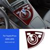 Carbon Fiber Gear Shift Collar for Toyota Prius 2010-2011 Center Console Panel Cover Trim