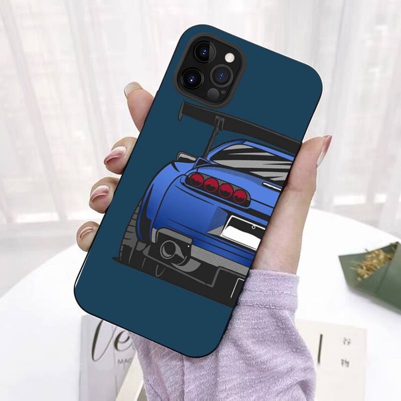 Чехол для телефона с изображением японских спортивных автомобилей JDM и комиксами для iPhone 11, 12, 13 Mini Pro Max 8, 7, 6, 6S Plus X 5 SE 2020, XR XS, Funda Case