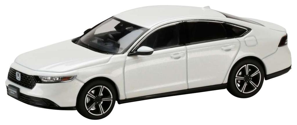 HJ43 Honda Accord Platinum White Pearl Finished Product 1/43
