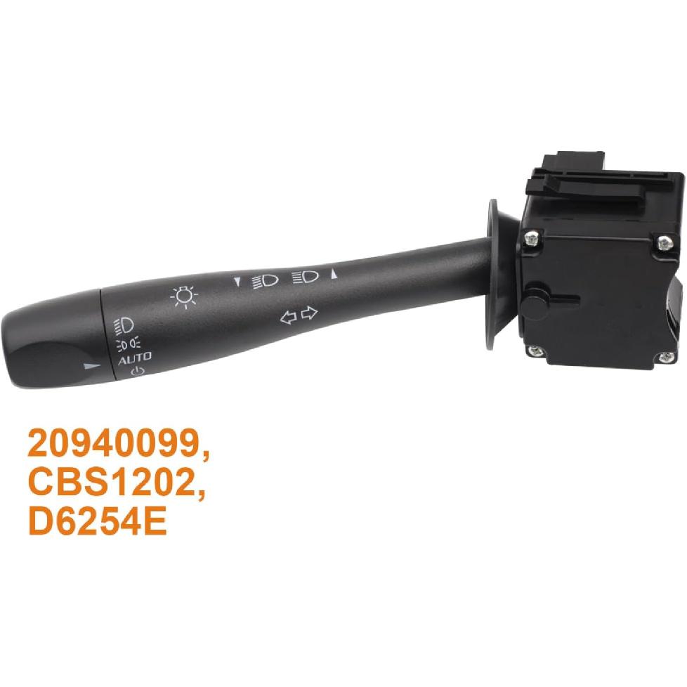 Turn Signal Headlight Dimmer Switch Compatible with 2005-2010 Cobalt, 2006-2010 HHR, 2007-2009 Pontiac G5, ReplacesOE # 20940099, 15915857, D6254E