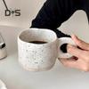 Керамическая кофейная кружка 280 мл, уникальная нестандартная термостойкая универсальная емкость для напитков, износостойкая кружка для любителей латте и молока для домашнего офиса, бара