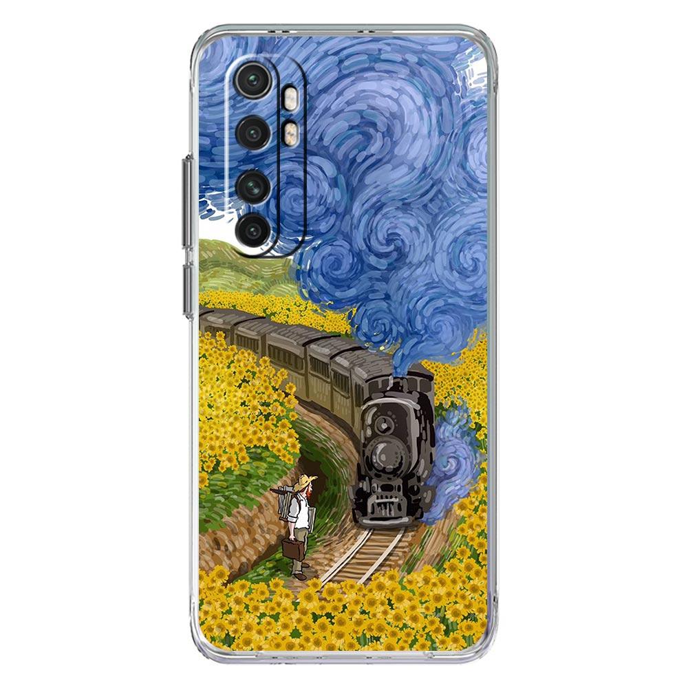 Арт Эстетика Винсент Ван Гог Звездная Ночь Для Xiaomi Poco X3 NFC F3 M3 X4 X5 Pro 5G Чехол для Телефона Mi 11 Lite Ultra 11T 11X 12 11i Обложка