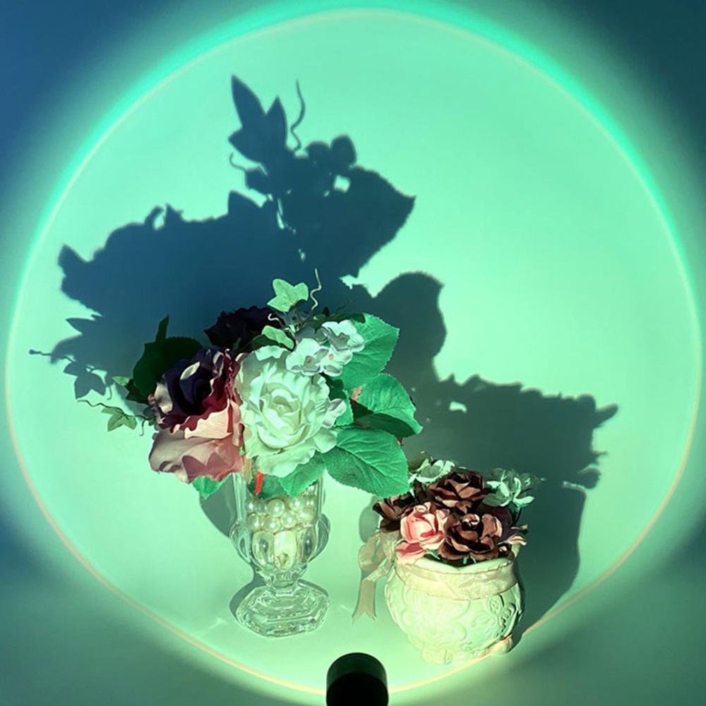 Светодиодная USB лампа на закате, ночник, проектор, украшение для дня рождения, портативный светильник для спальни, гостиной, настенная фотография