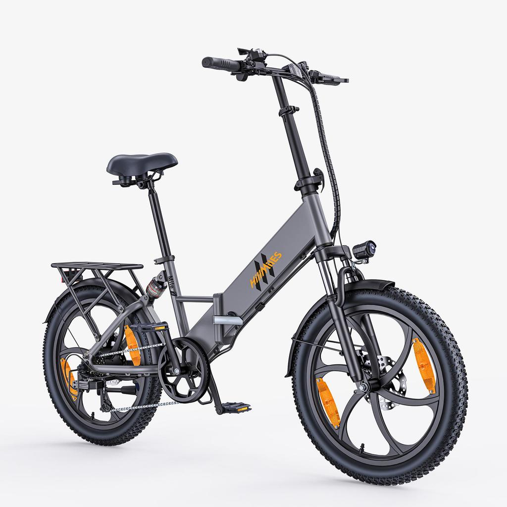 Hillmiles Mile 2 Складной электрический велосипед для городской езды 36V13Ah Аккумулятор 250W Двигатель 150KG Макс. Нагрузка 20-дюймовые колеса Электровелосипед для взрослых