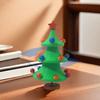 Статуя танцующей рождественской елки, 3D-печатное настольное украшение, вращающаяся рождественская елка, центральный элемент для домашнего декора стола