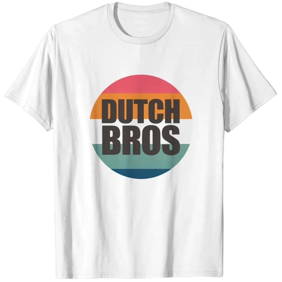 2026 Selling New Comfortable Dutch Brothers Breathable Cotton Comfortable Lightweight Cotton Popular Unisexs And Unisexs Tshirt