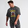 Muscleguys Oversized Gym Clothing Fitness Mens T Shirt Street Hip Hop Sportswear Loose Half Sleeve T-shirt Muscle Man Bodybuilding Tshirt