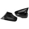 Car Rearview Side Mirror Cover Fit For Renault Clio 4 MK4 2012 2013-2019 Wing Cap Sticker Exterior Door Case Trim Carbon Fiber