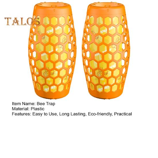 1 пара ловушек для ос, экологически чистые, яркие, легко устанавливаются, для внутреннего и наружного использования, подвесные бумажные ловушки для ос и пчел