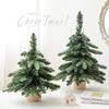 Nordic Mini Christmas Tree Set with 50cm Wreath - Small 60cm Tabletop Decoration