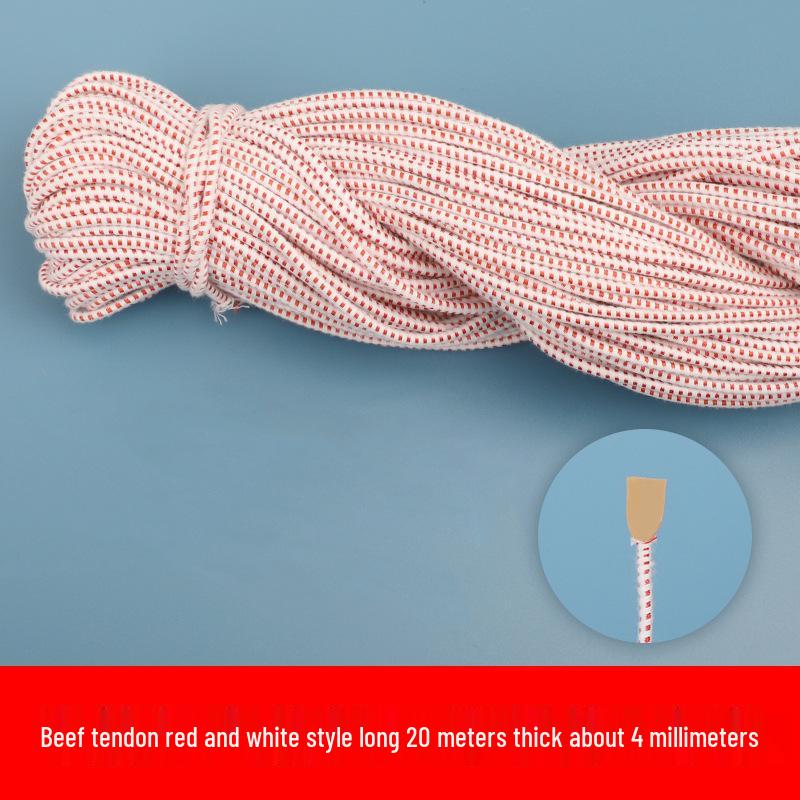 Elastic Band for Clothing and Mosquito Nets - High Elasticity Thin Round Design