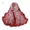 Women Scarf Plaid Print Hijab Soft Shawls And Wraps Female Foulard Designer Pashmina Bandana Muslim Headscarf