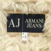 Armani Jeans Пальто длинное из искусственной кожи 6 бежевое Женское Б/у