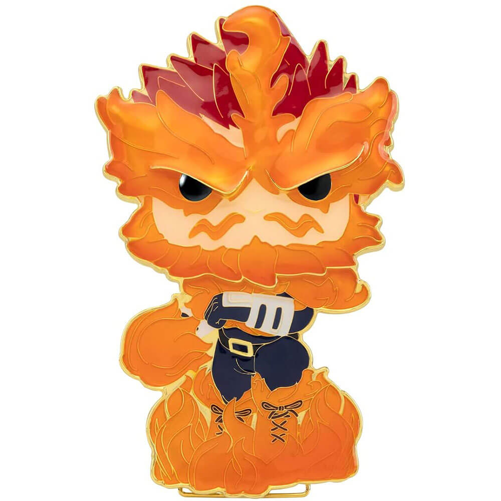 Моя геройская академия Endeavor 4 дюйма, поп! Эмалированный штифт