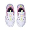 Li Ning Kids Comfortable Daily Non-Slip Wear-Resistant Low-Top Casual Shoes Kids Casual Shoes White Purple YKNT004-4