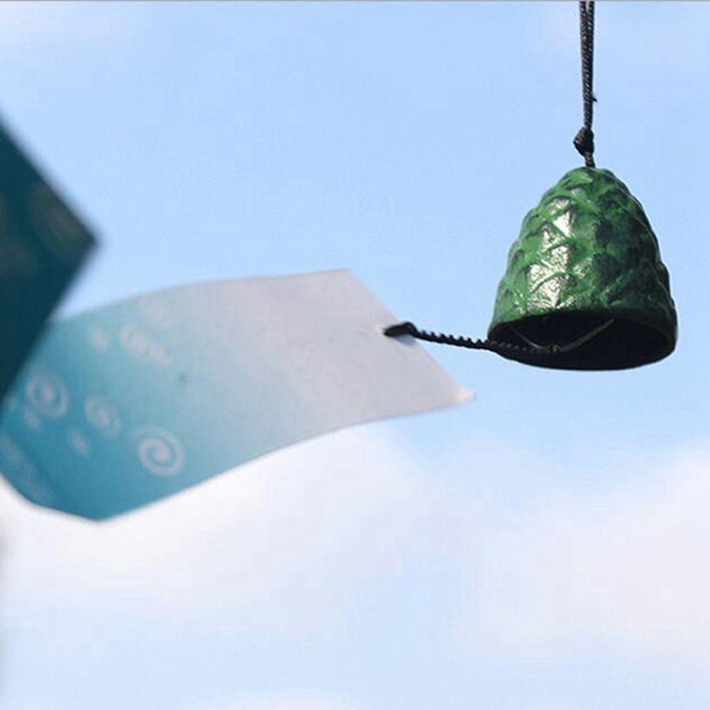 Iron High Quanlity Japanese Style Hanging Wind Chime Decor Gift For Home Temple Garden Outdoor Bell