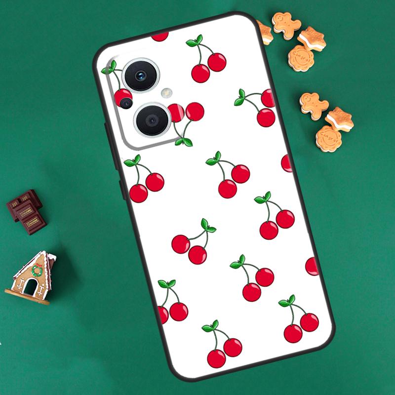 Черный розовый вишневый чехол для OPPO Reno 10 Pro 4Z 5Z 8T 4 5 6 7 8 Lite OPPO Find X6 Pro X3 X2 Neo X5 Lite Cover