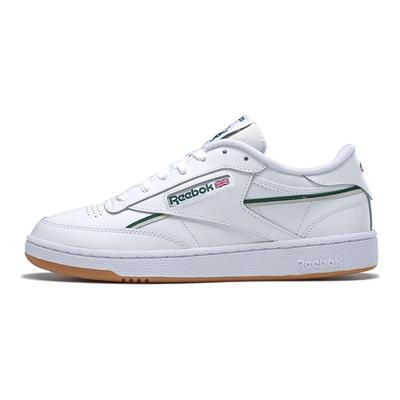 Club C 85 Бело-Зеленые Скейт-Кеды Унисекс 'White Green' FW4294