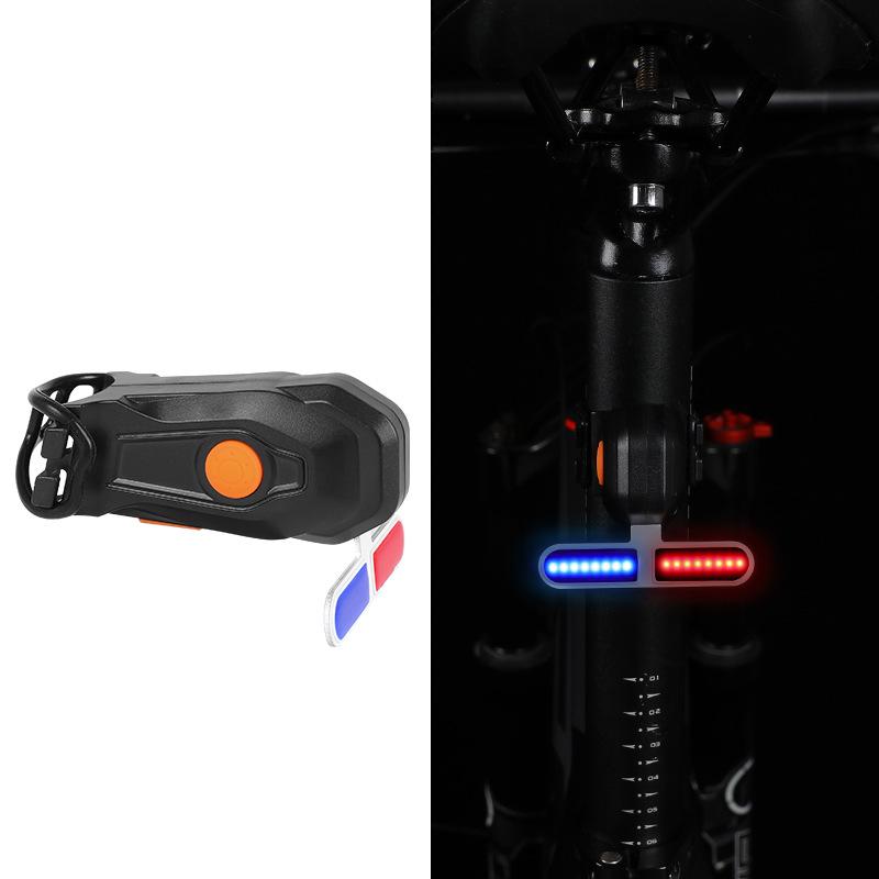 Bike Rear Light Photon Drop Warning Lamp Waterproof Rechargeable LED Bicycle Taillight MTB Road Bike Cycling Photondrop Light
