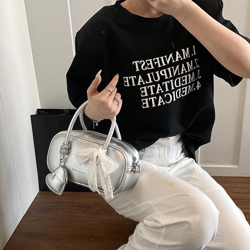 Сумка большой вместимости женская весна-лето ретро 2025 новая повседневная сумка-мессенджер универсальная портативная рабочая сумка-подушка для поездок