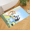 Bluey Carpet Suitable for Entryway Decorate room Hallway Dormitory Antislip Carpet Anime Office Decor Wedding Party Gift