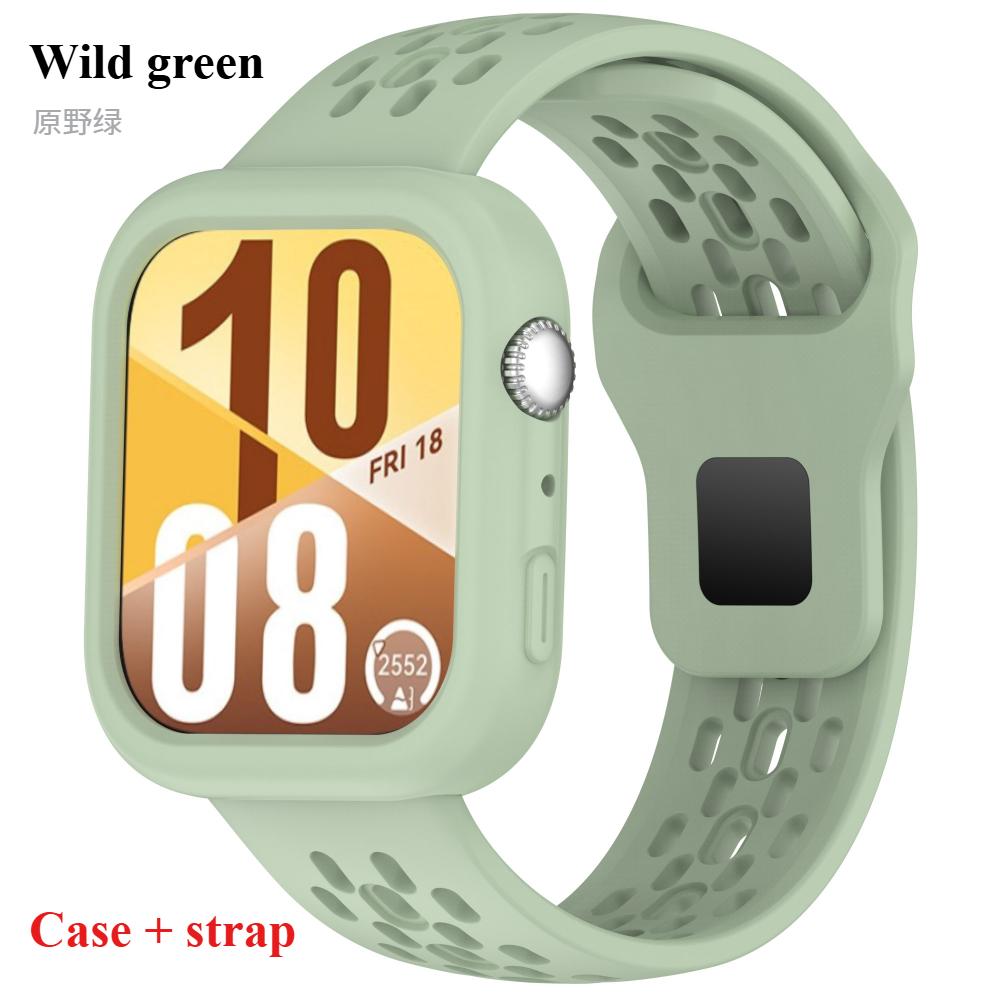 Спортивный силиконовый ремешок для Huawei Watch Fit 4/3 Дышащий Удобный Легко регулируемый Браслет для Huawei Watch Fit 4 Pro Correa