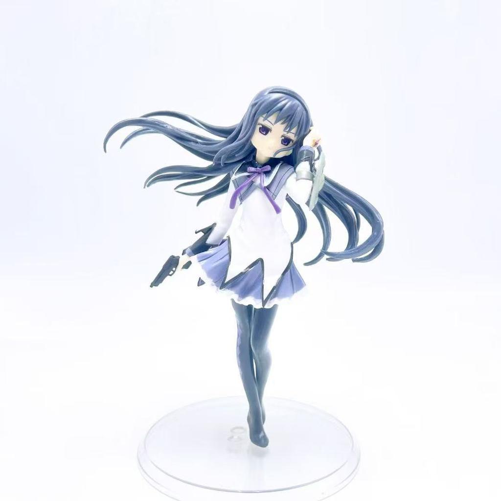 Мадока Магика Акеми Хомура Аниме ПВХ Фигурка - Коллекционная Украшение на День Рождения для Детей Модель Игрушка