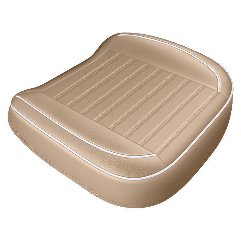 Универсальная нескользящая кожаная подушка для автомобильного сиденья без спинки, цельная, с полным покрытием, для основного и сменного водителя, лидер продаж во внешней торговле.