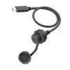 Industrial IP67 Waterproof Type-C/A Connector with 3A Rated Current, Supports Fast Charging for Automotive & Marine Applications