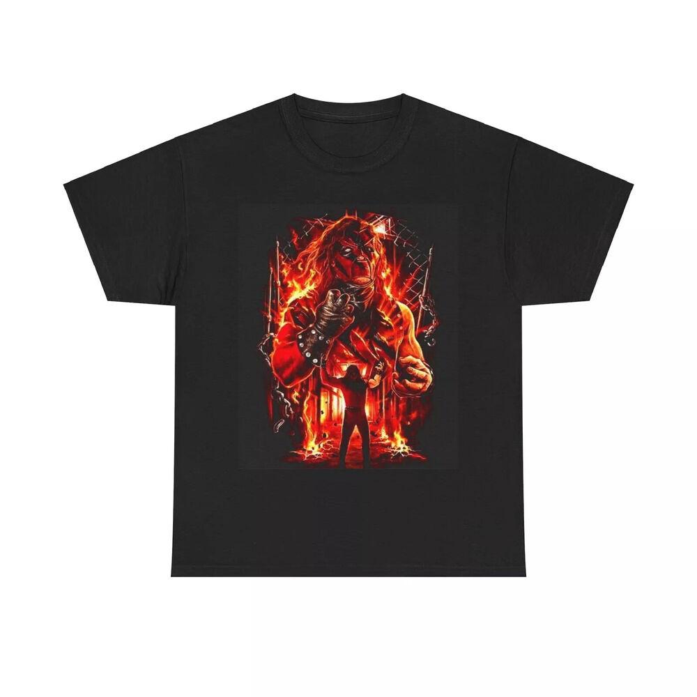 Kane Tshirt New WWE Wrestling Gaming 90s Retro Unisex Heavy Cotton Tee Unisex T-Shirt