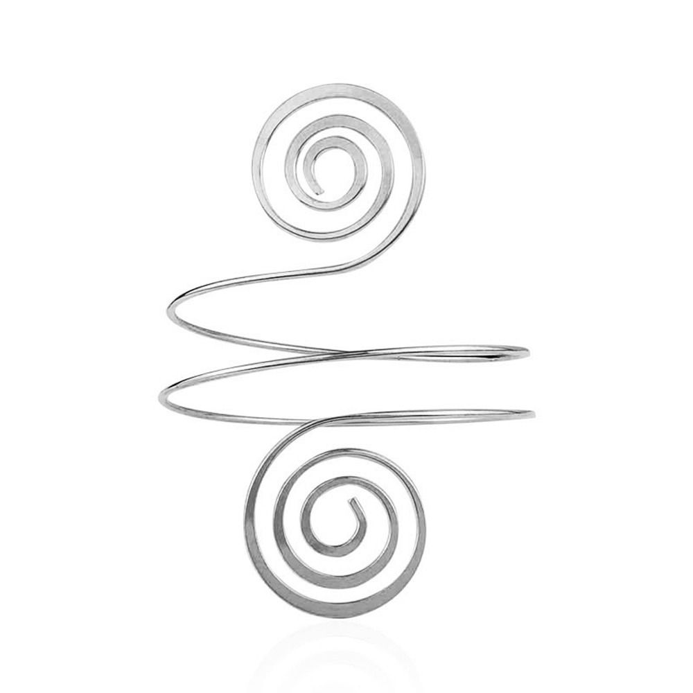 Zinc Zinc Alloy Wide Open Arm Cuff Hollow Out Exaggerated Bangle Cuff Bangle Bracelets for Women  Party