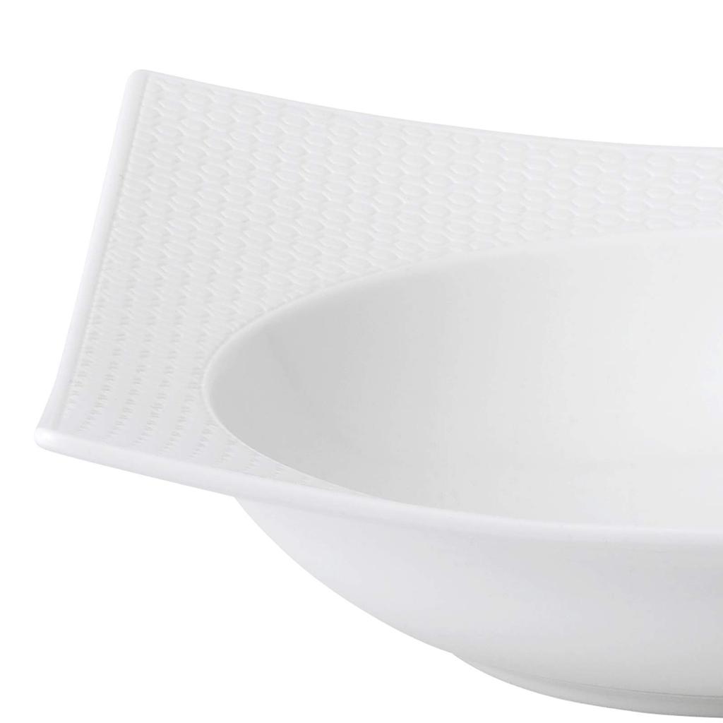 Импортная уникальная миска Wedgwood Geo 1054462 Белая [Оригинальный товар] 23,5 см