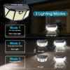 310 LED Solar Lamp Outdoor Light IP65 Waterproof for Garden Decorcation Street Lights Human Body Sensor 3 Modes Wall Lamp