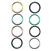 Titanium Hinged Segment Hoop Nose Ring Nipple Clicker Ear Cartilage Tragus Helix Lip Body Piercing
