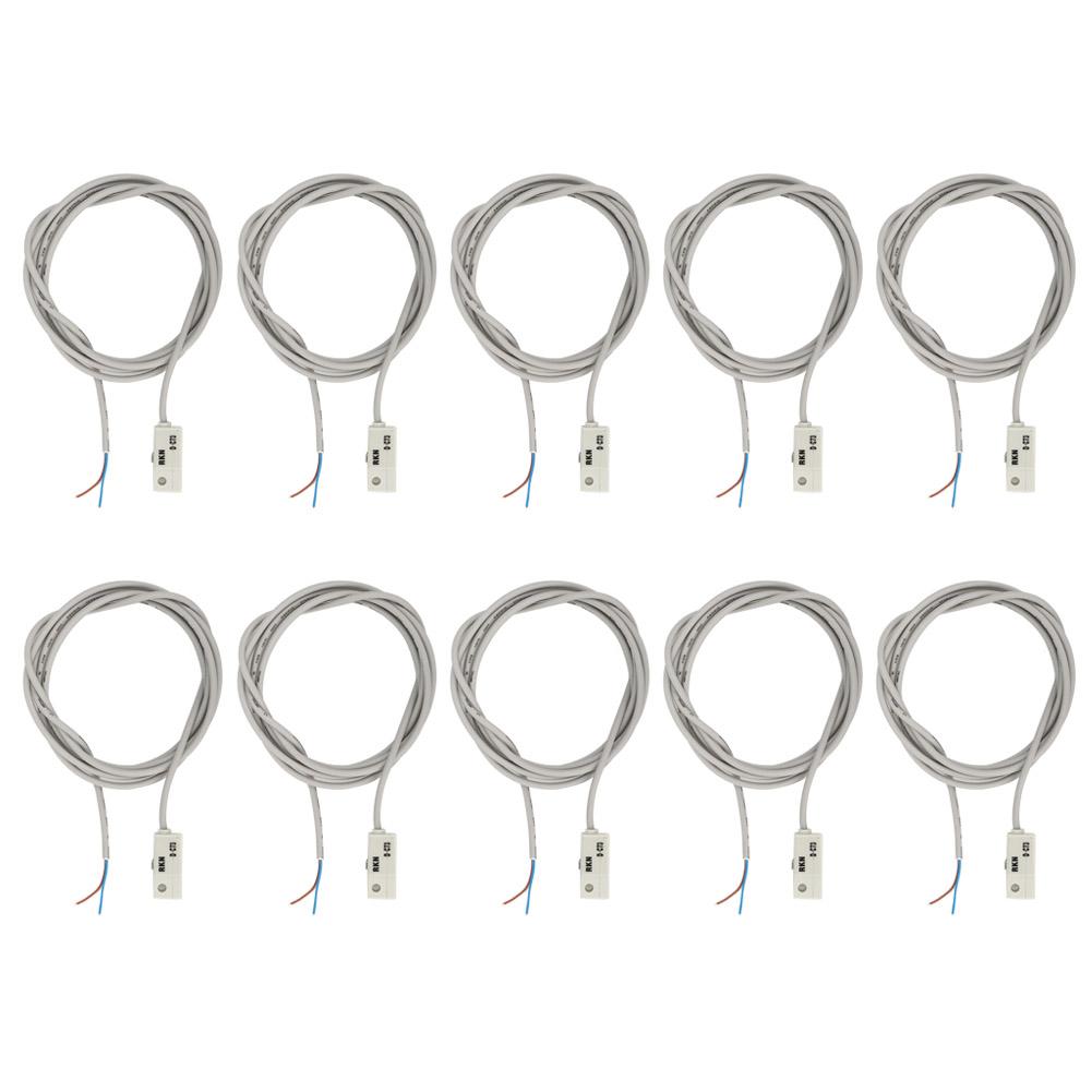 10 шт. Магнитный переключатель DC73 10 Вт герконовый пневматический цилиндр вкл./выкл. для CDG1 CDJ2 CDLG1 CDLJ2