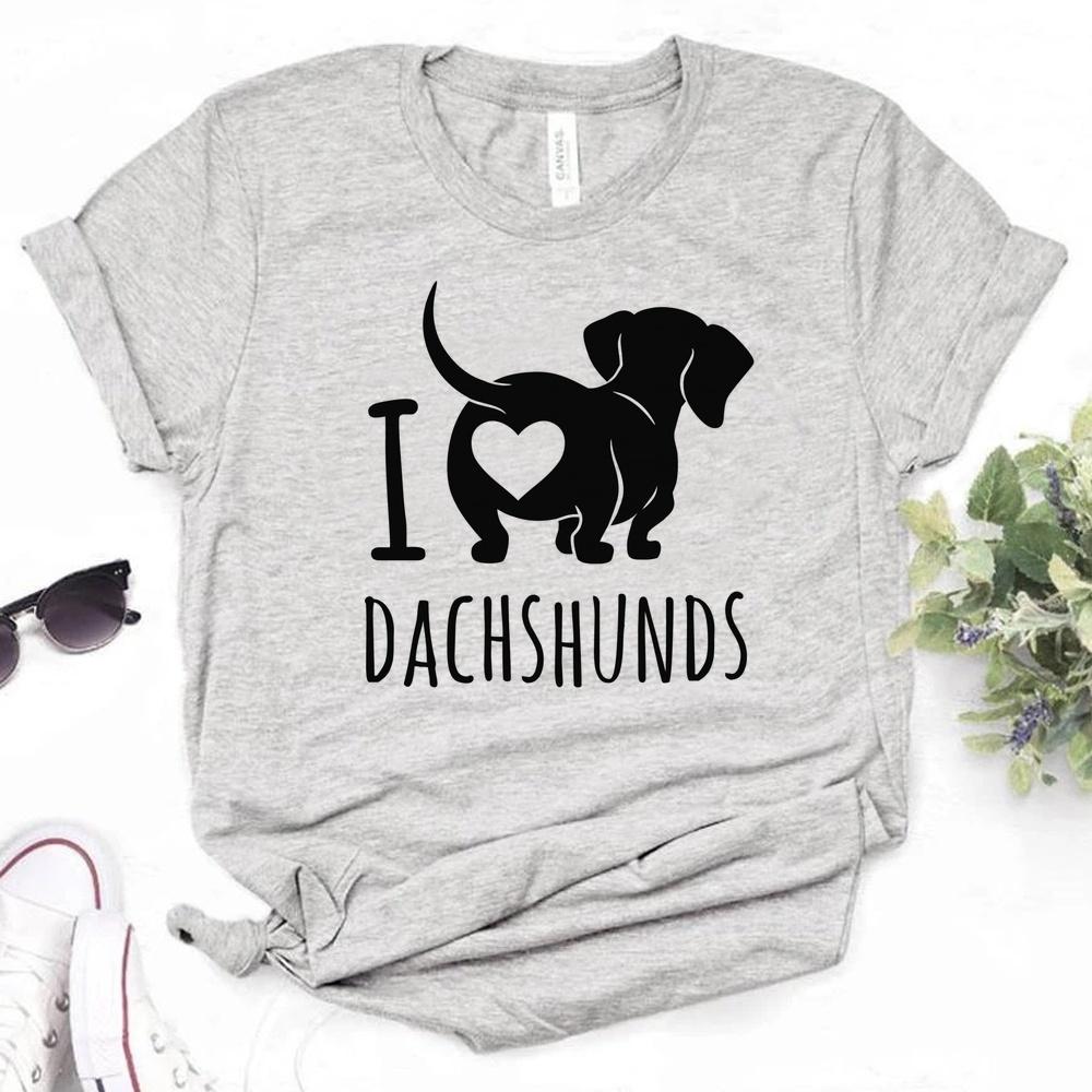 Dachshund T Shirt Femme Baddie Party Goth Japan Meme Shirt Graphic Psychedelic Jojifuku Anime Aesthetic