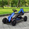 Go Kart Pedal Go Kart Reverse and Forward Gear, for Children from 3 to 8 Years, Blue