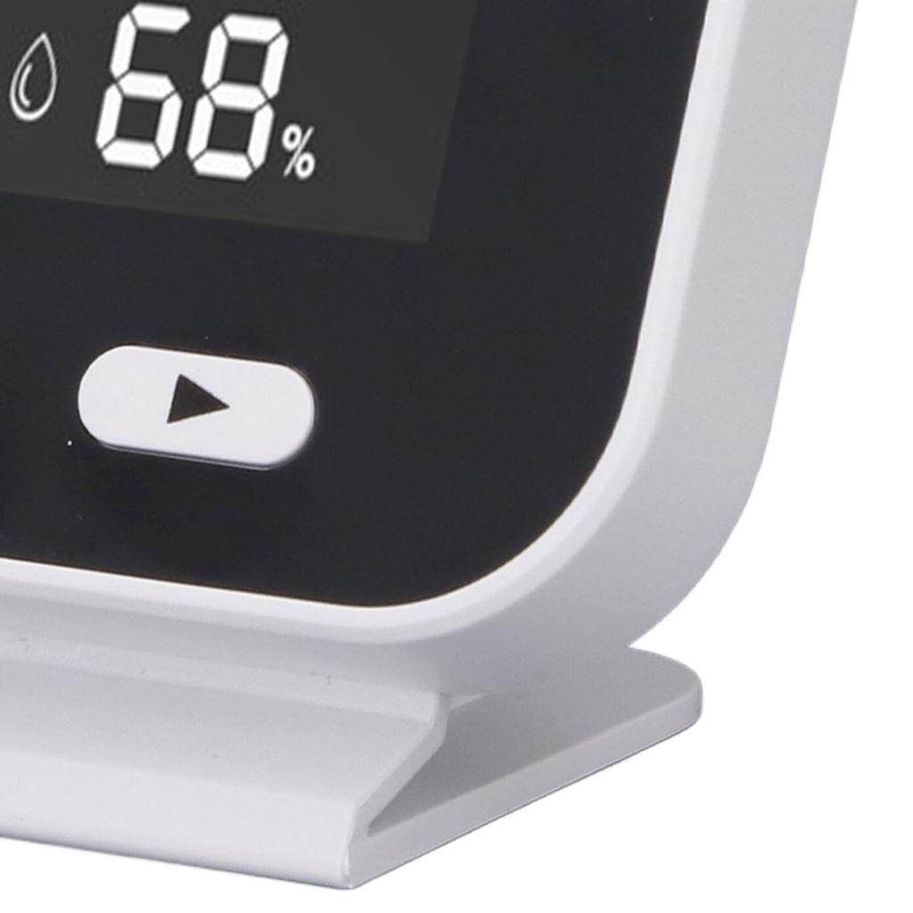 Air Quality Monitor High Accuracy 400‑5000ppm CO2 Temperature Humidity Detector for Desk