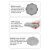 Sink Strainer Silicone Anti-Blocking Drain Filter Flower Design Odor Seal Kitchen Bathroom Accessory