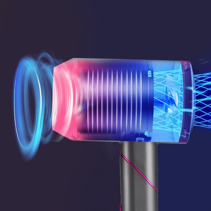 Складной фен высокой мощности для салона и дома с технологией отрицательных ионов