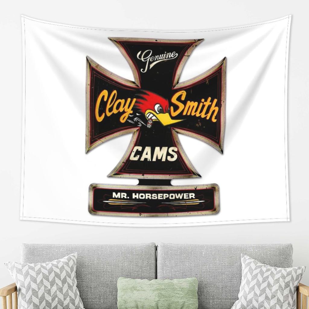 Made In The USA Street MrHorsepower Clay Smith Cams Tapestry Decor Art Aesthetic Tapestries Home Wall Cloth Wall Hanging