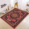 Retro Ethnic Carpets Turkish Persian Rug for Living Room Bedside Bedroom Vintage Floor Mat Entrance Doormat Carpet Large Rug