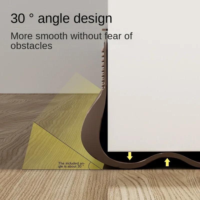 1pcs New PVC Flexible Door Bottom Sealing Strip Under Door Draft Stopper Sealing Strip OundProof Gasket Weatherstrip Draft Guard