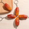 Roast Chicken Trotters PVC Fast Food Key Ring Simulation Food Keychains Fashion Jewelry Bag Pendant