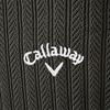 Callaway 2025 Осень и Зима Вышивка Новый Мужской Свитер С Длинным Рукавом Вязаный Свитер Половина Молнии Деловой Повседневный Тонкий Свитер Мужской